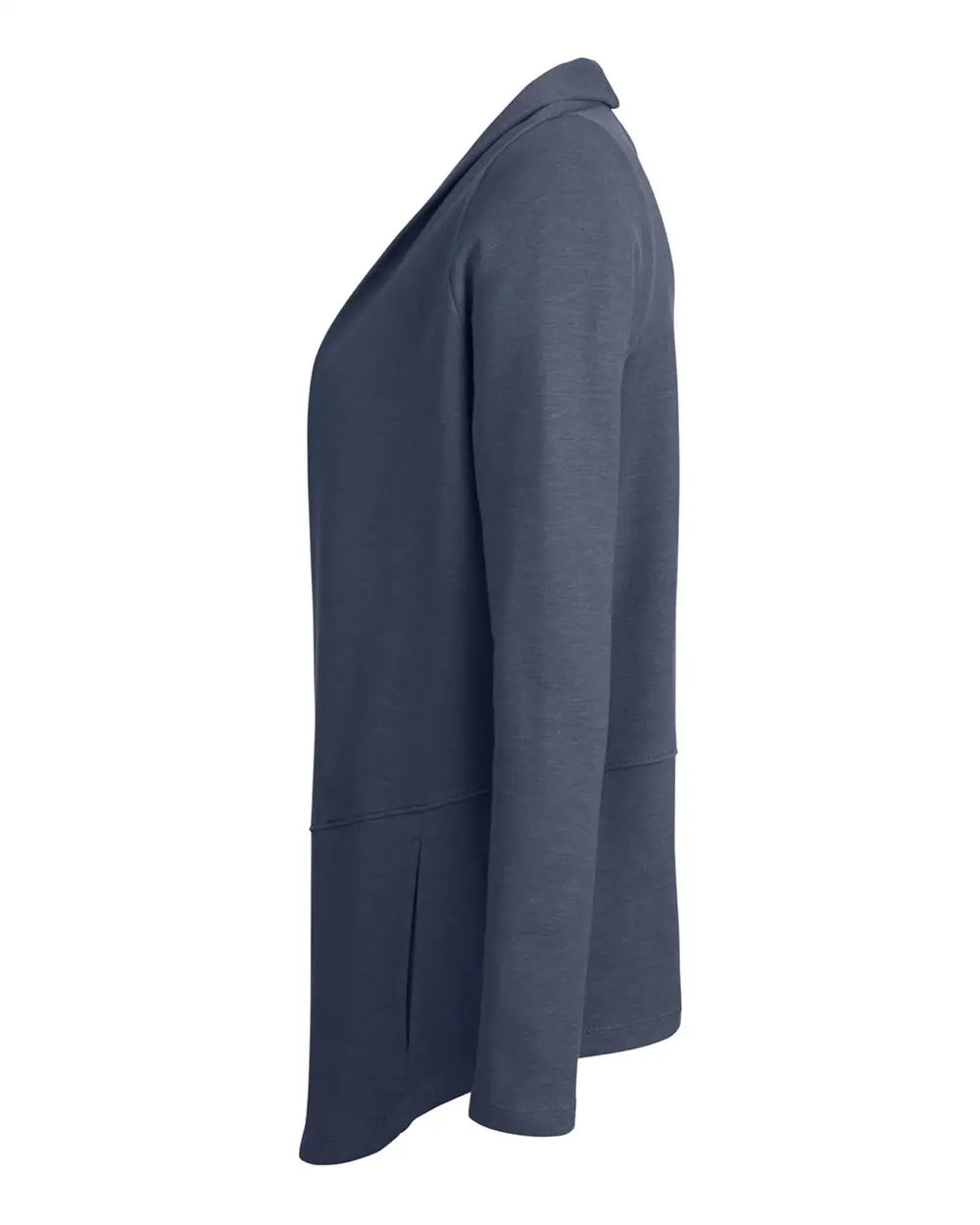 Devon & Jones Dg481w Women’s New Classicsâ Charleston Cardigan - Navy Melange