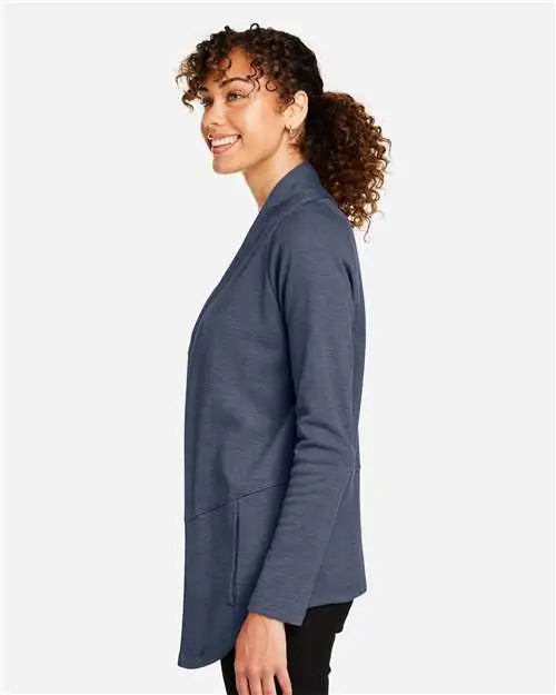 Devon & Jones Dg481w Women’s New Classicsâ Charleston Cardigan - Navy Melange