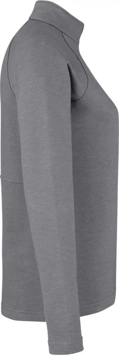 Devon & Jones Dg481wz Ladies’ New Classics Charleston Quarter Zip Graphite Melange