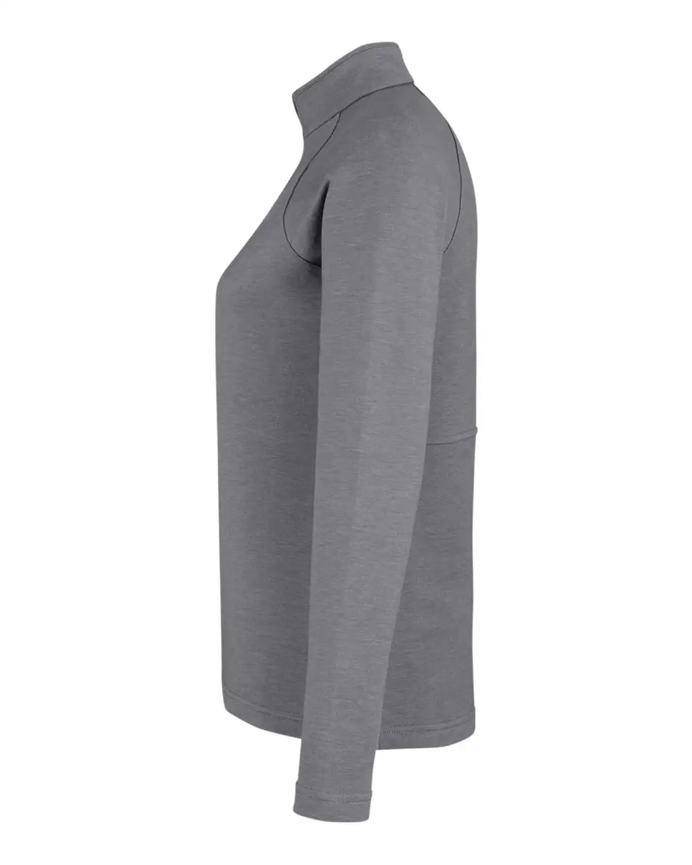 Devon & Jones Dg481wz Women’s New Classicsâ Charleston Quarter-zip Pullover - Graphite Melange