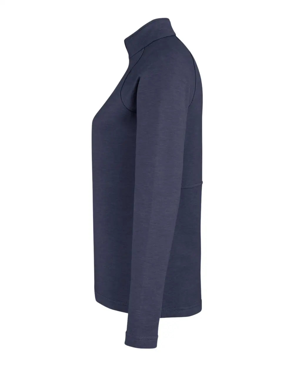 Devon & Jones Dg481wz Women’s New Classicsâ Charleston Quarter-zip Pullover - Navy Melange