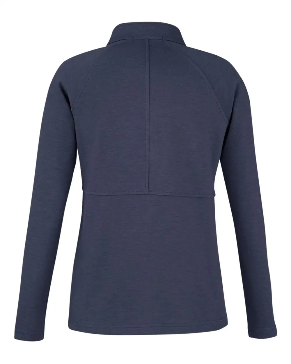 Devon & Jones Dg481wz Women’s New Classicsâ Charleston Quarter-zip Pullover - Navy Melange
