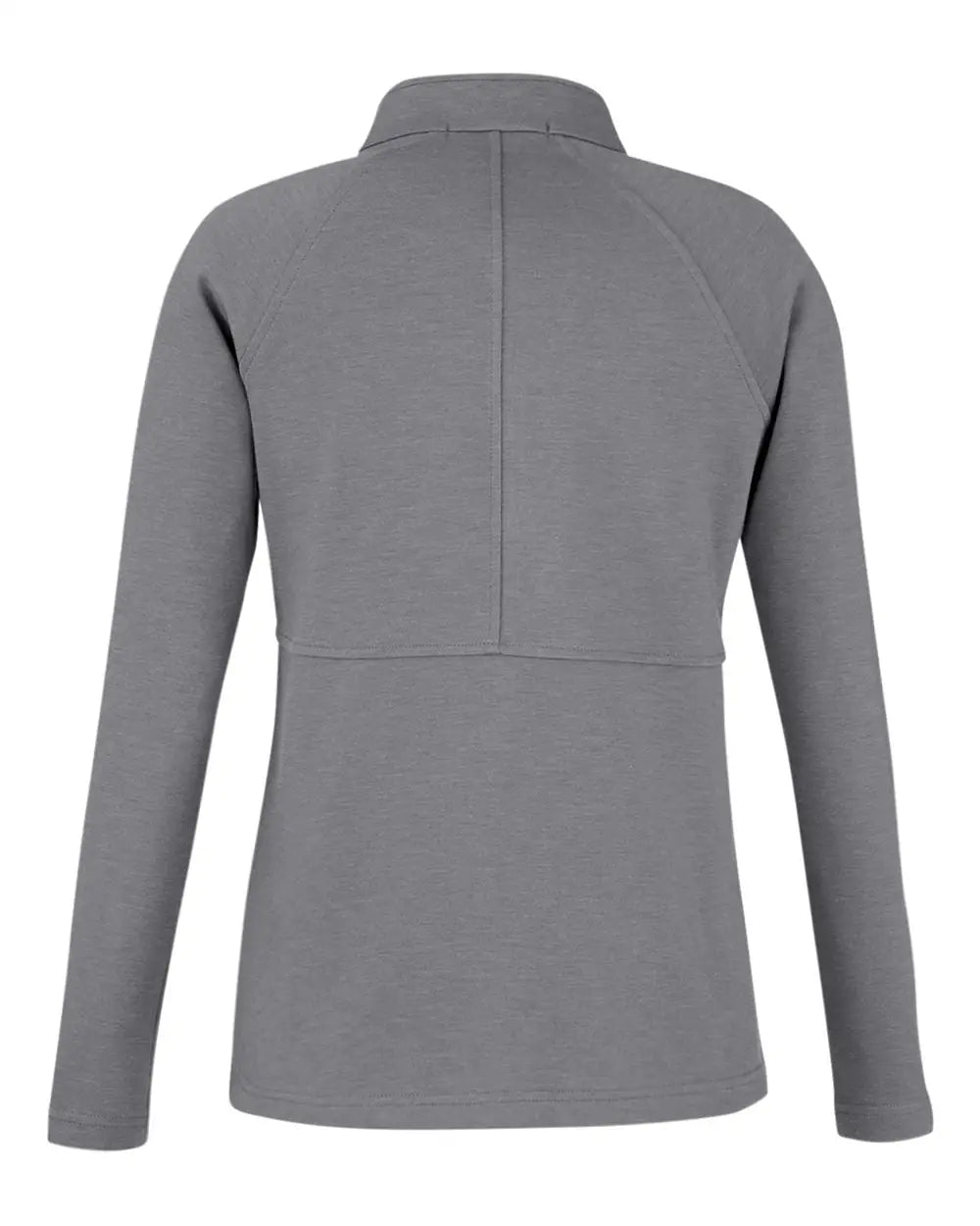 Devon & Jones Dg481wz Women’s New Classicsâ Charleston Quarter-zip Pullover - Graphite Melange