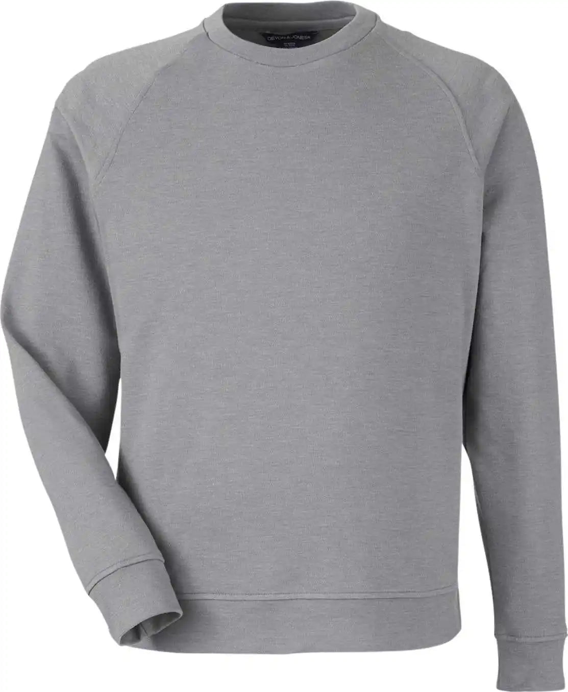 Devon & Jones Dg482 Men’s New Classics Charleston Pullover - Graphite Melange