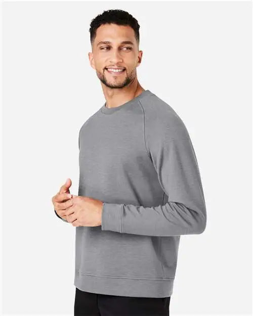 Devon & Jones Dg482 Men’s New Classicsâ Charleston Pullover - Graphite Melange
