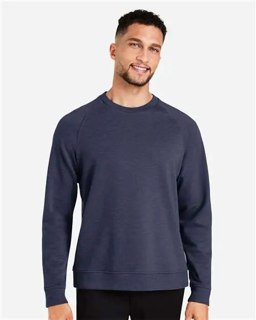 Devon & Jones Dg482 Men’s New Classicsâ Charleston Pullover - Navy Melange