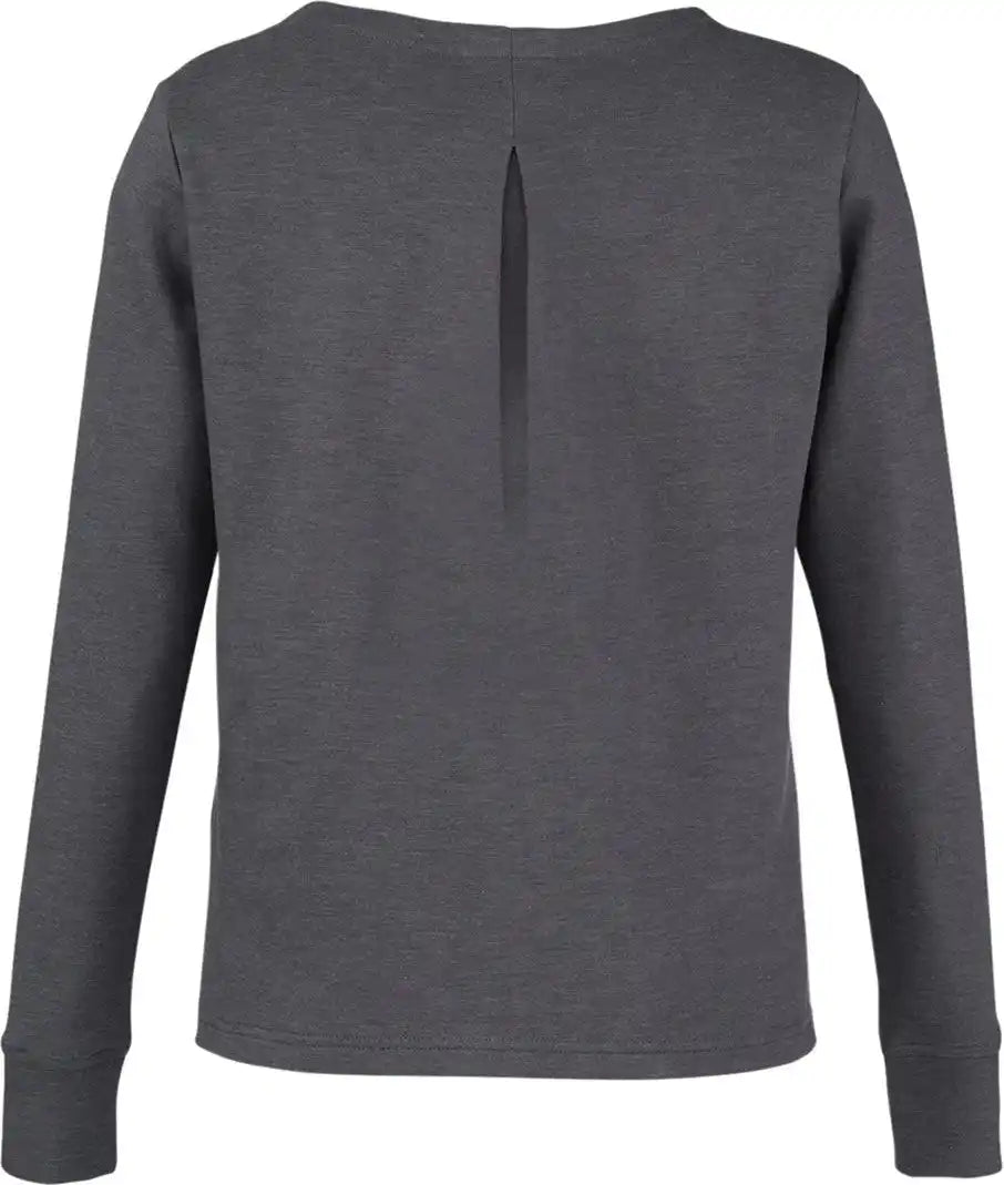 Devon & Jones Dg482w Women’s New Classics® Charleston Pullover - Black Melange - Xs