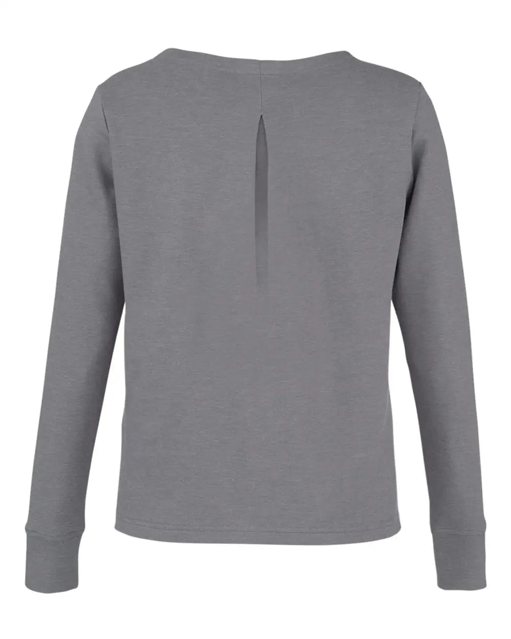Devon & Jones Dg482w Women’s New Classicsâ Charleston Pullover - Graphite Melange