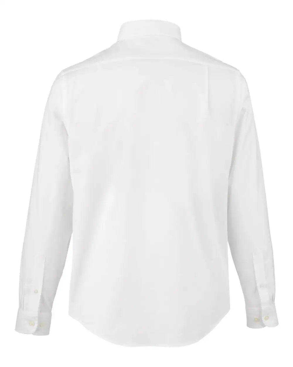 Devon & Jones Dg505 Men’s Crownlux Performanceâ Spencer Poplin Dress Shirt - White