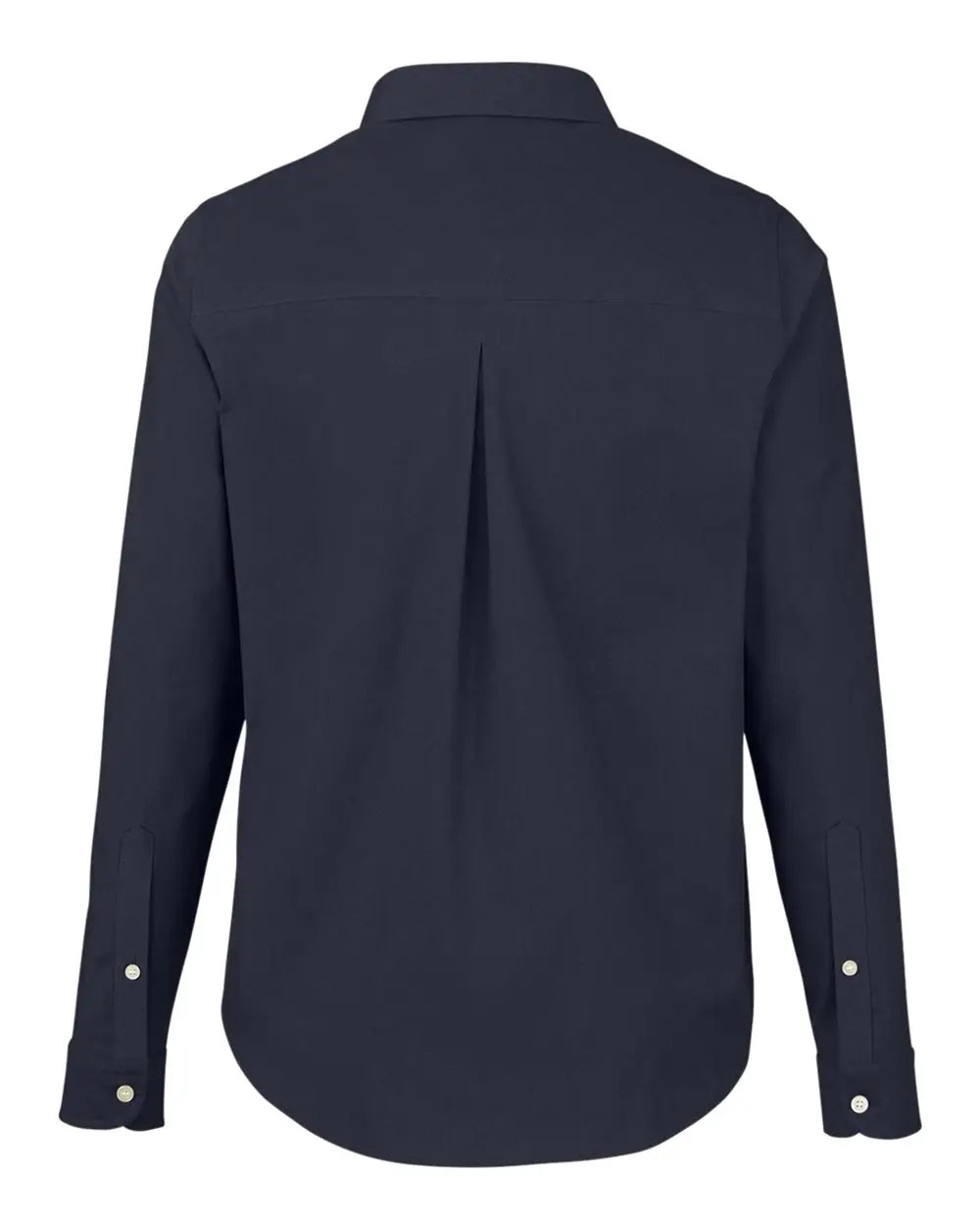 Devon & Jones Dg505w Women’s Crownlux Performanceâ Spencer Poplin Dress Shirt - Navy Melange