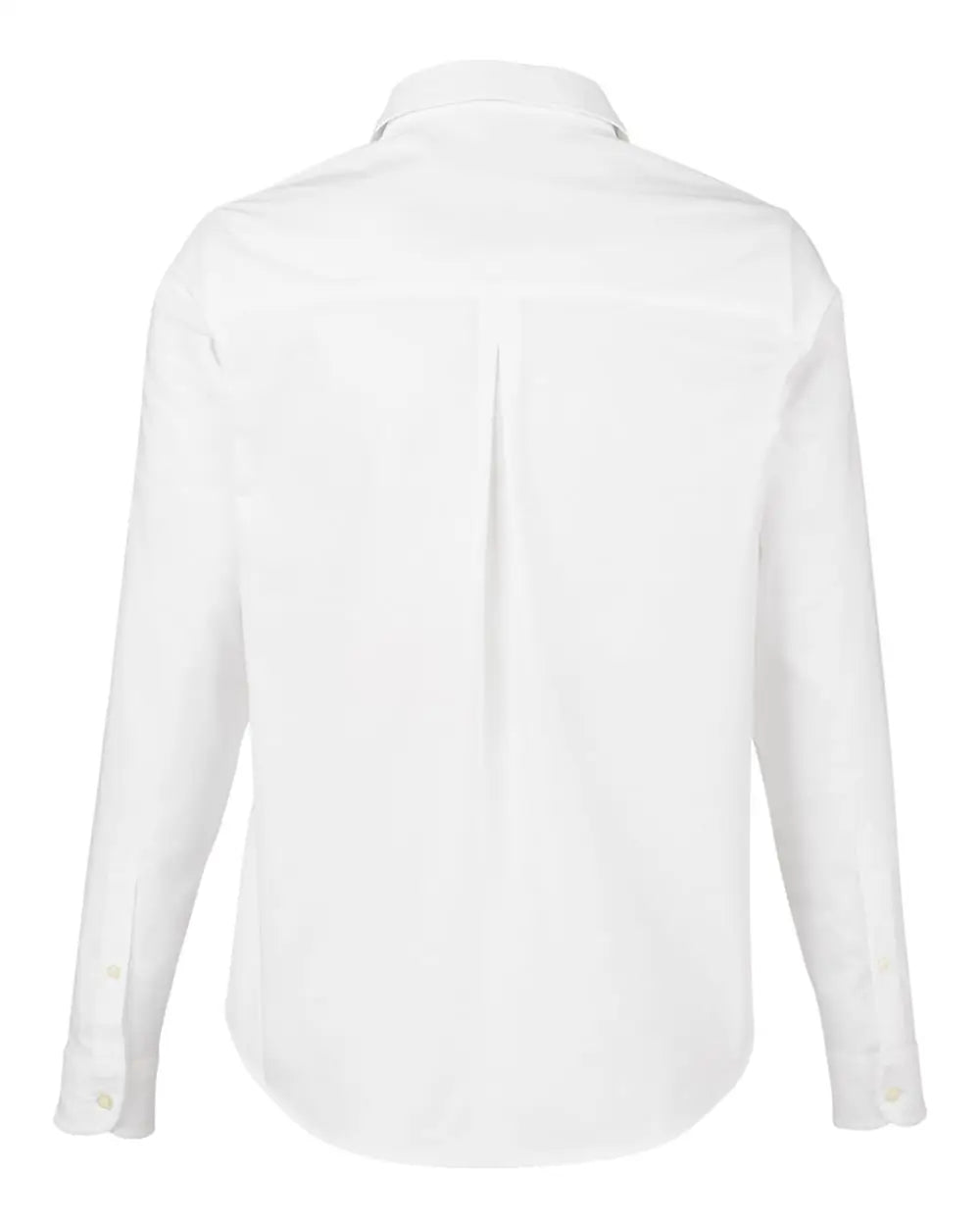 Devon & Jones Dg505w Women’s Crownlux Performanceâ Spencer Poplin Dress Shirt - White