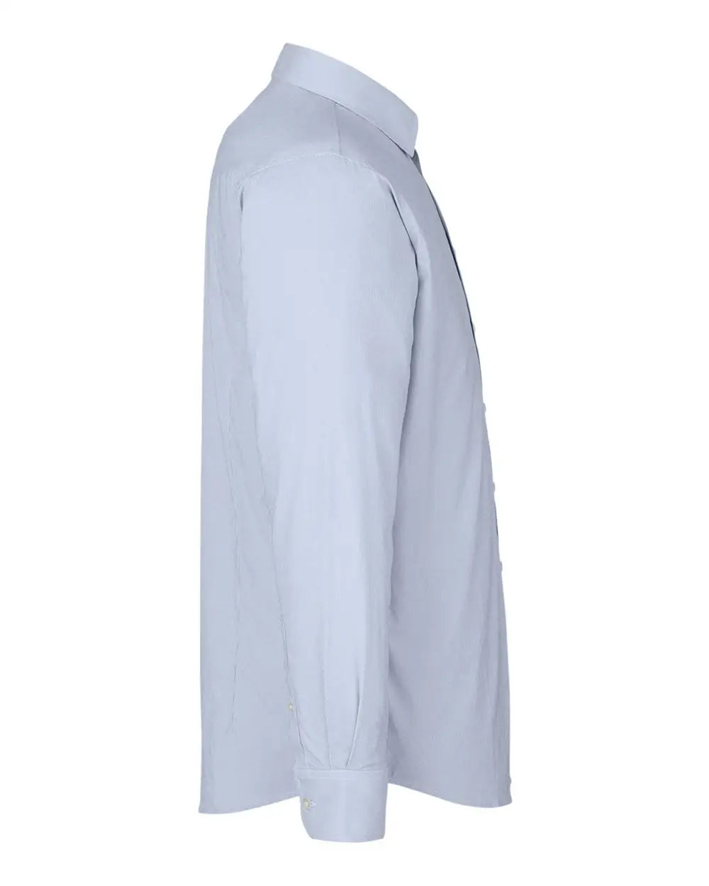 Devon & Jones Dg537 Men’s Crownlux Performanceâ Microstripe Dress Shirt - Navy White