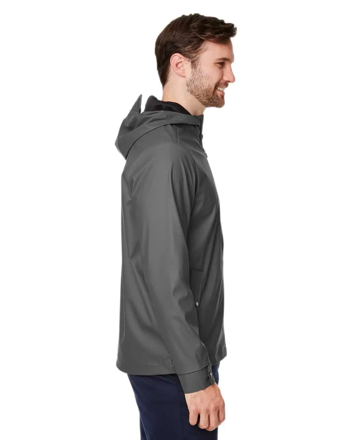 Devon &amp; Jones Dg720 Unisex New Classics Prescott Rain Jacket - Graphite