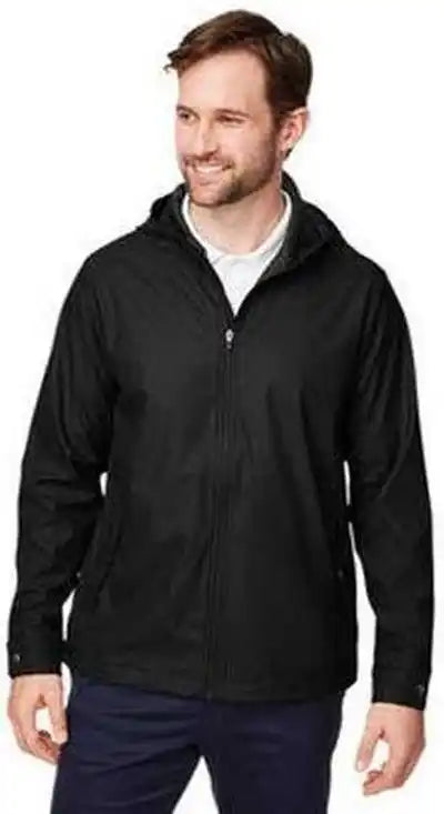 Devon &amp; Jones Dg720 Unisex New Classics Prescott Rain Jacket - Black
