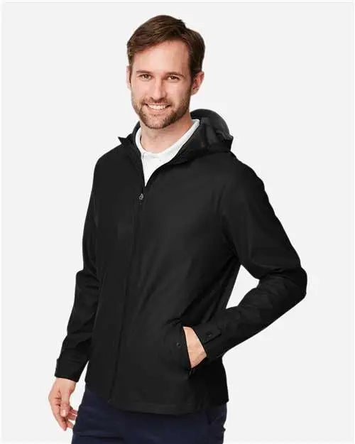 Devon & Jones Dg720 Unisex New Classicsâ Prescott Rain Jacket - Black