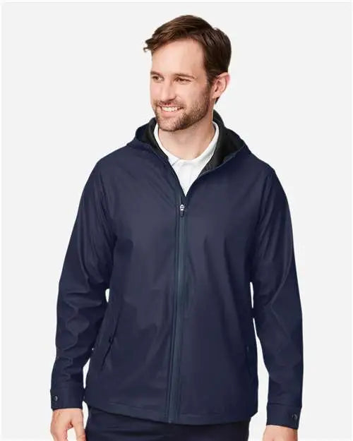 Devon & Jones Dg720 Unisex New Classicsâ Prescott Rain Jacket - Navy