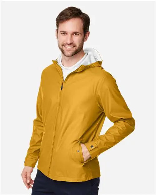 Devon & Jones Dg720 Unisex New Classicsâ Prescott Rain Jacket - Yellow