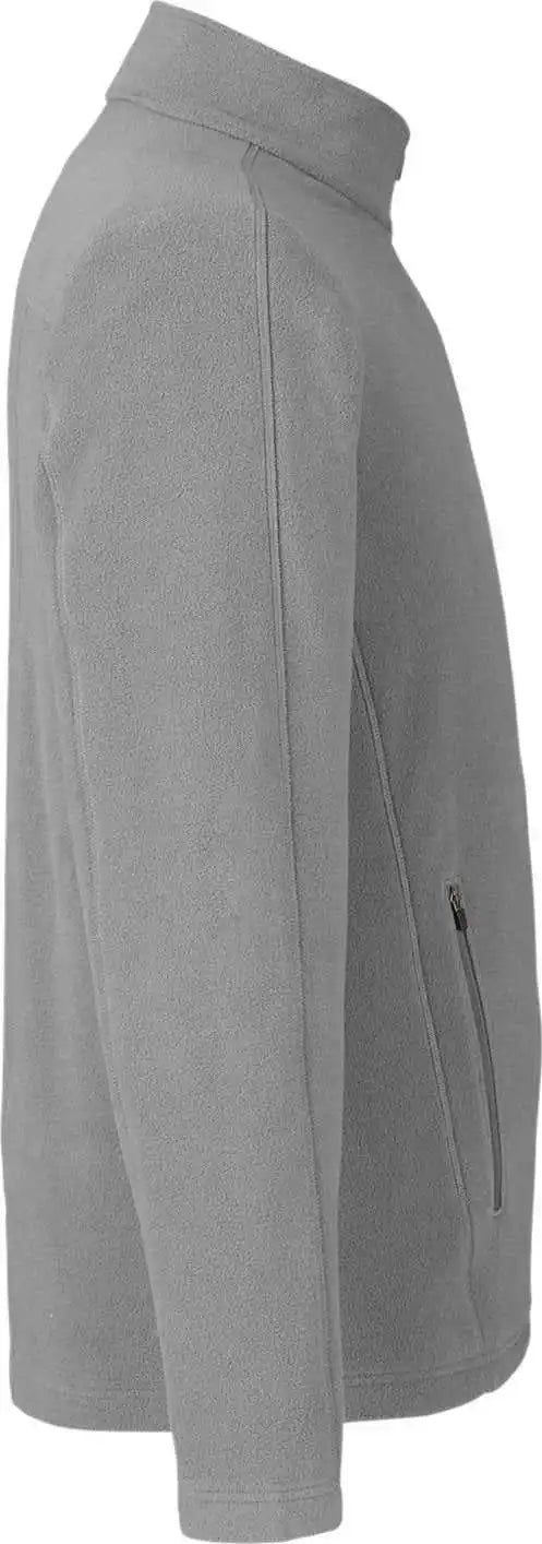 Devon &amp; Jones Dg730 Men’s Crownlux Performance Fleece Full-zip - Graphite