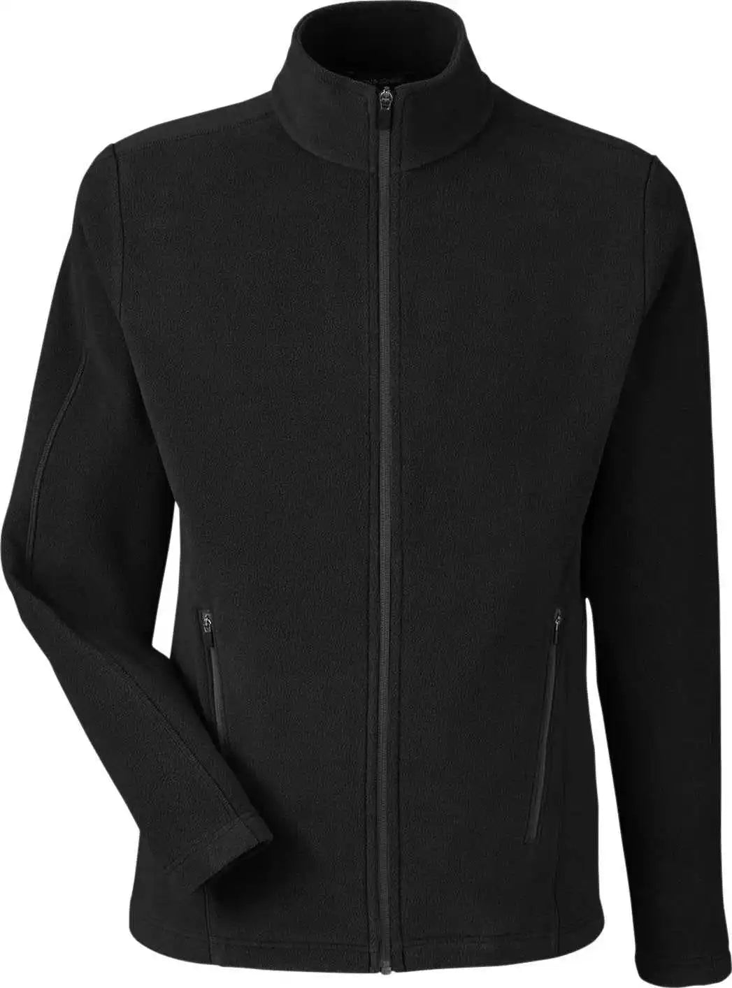 Devon & Jones Dg730 Men’s Crownlux Performance Fleece Full-zip - Black