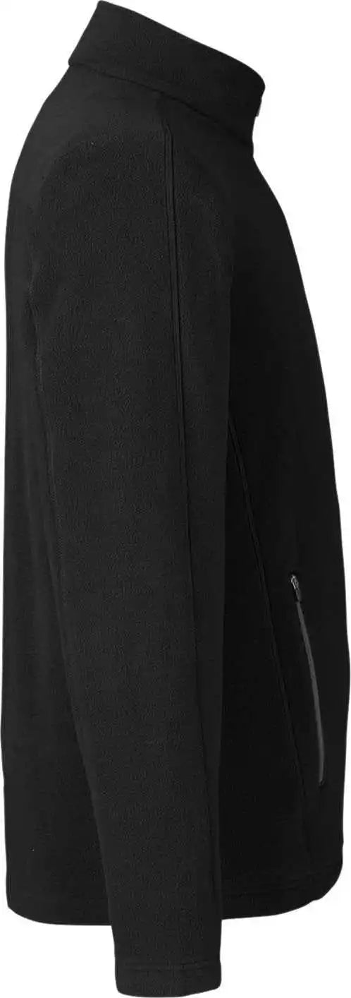 Devon & Jones Dg730 Men’s Crownlux Performance Fleece Full-zip - Black
