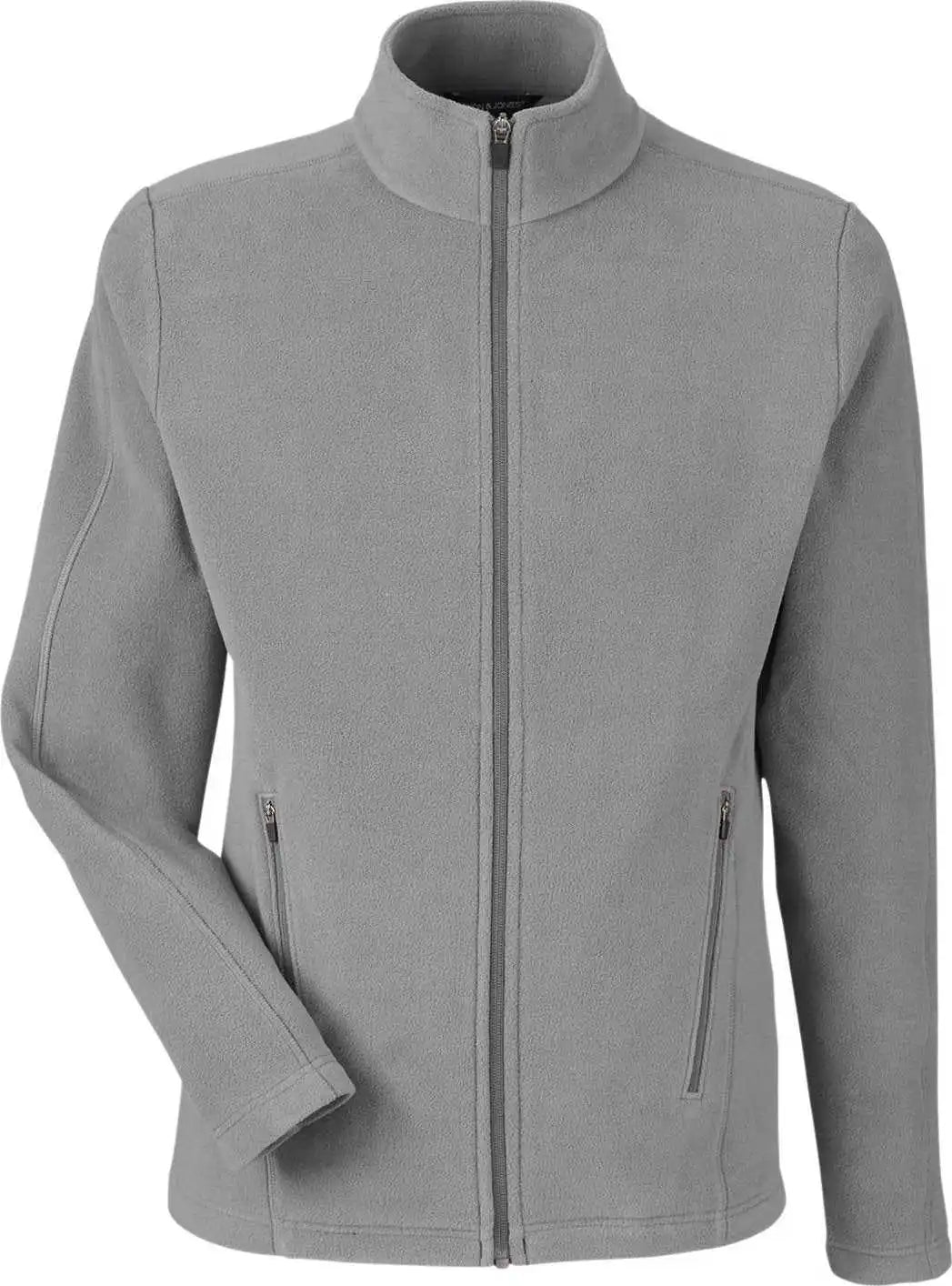 Devon &amp; Jones Dg730 Men’s Crownlux Performance Fleece Full-zip - Graphite
