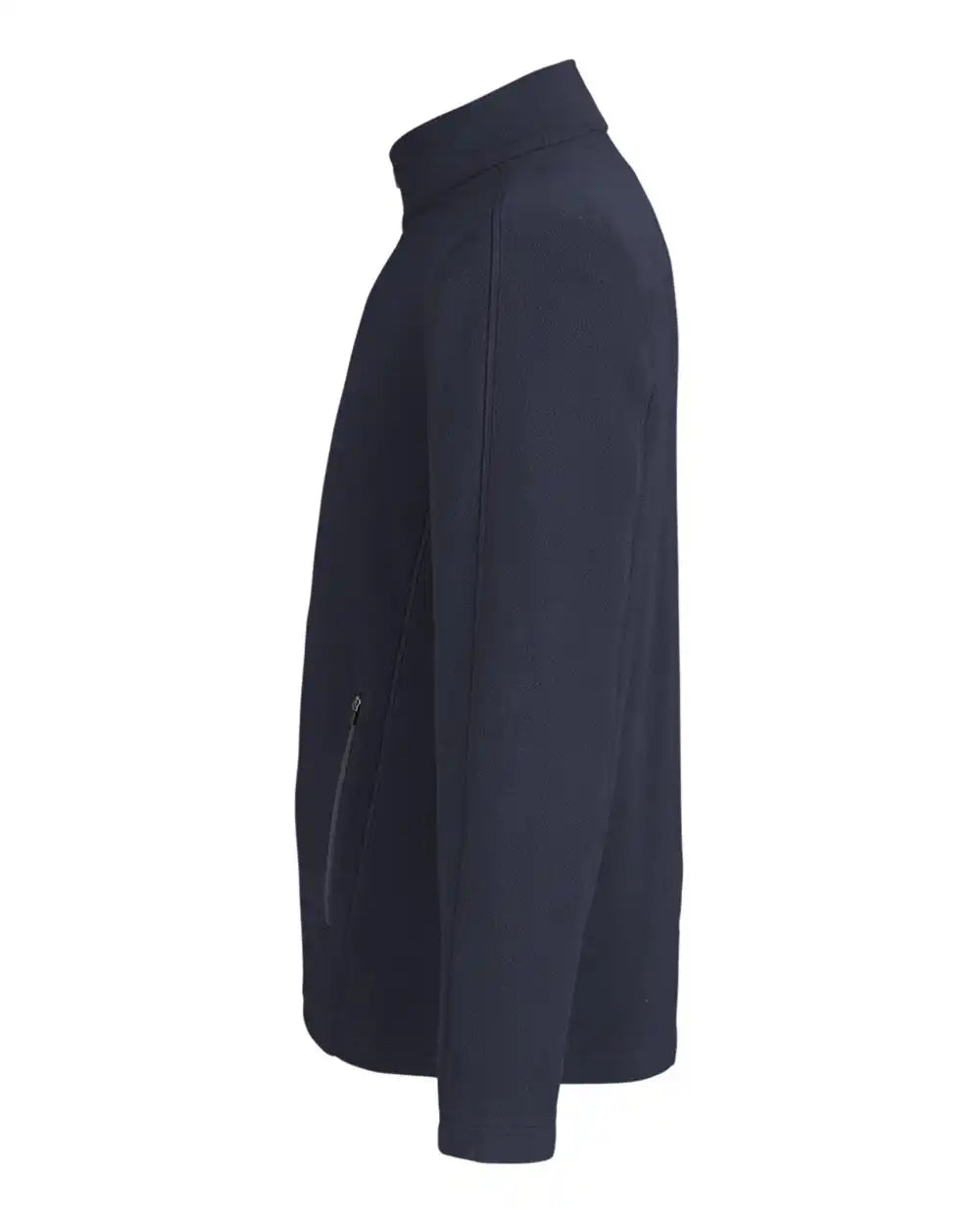 Devon &amp; Jones Dg730 Men’s Crownlux Performance® Fleece Full-zip Jacket - Navy