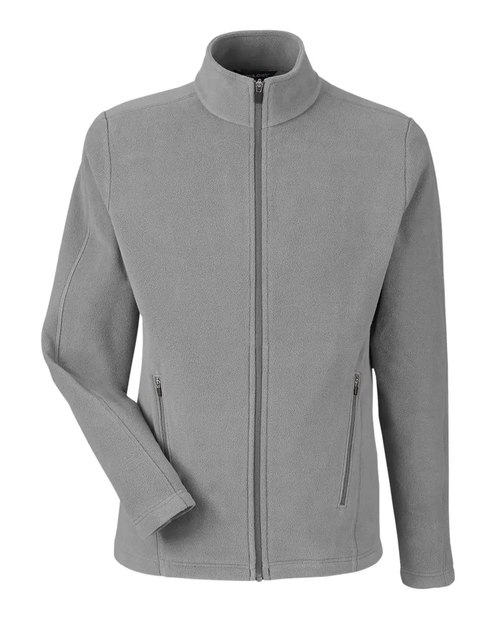 Devon & Jones Dg730 Men’s Crownlux Performanceâ Fleece Full-zip Jacket - Graphite