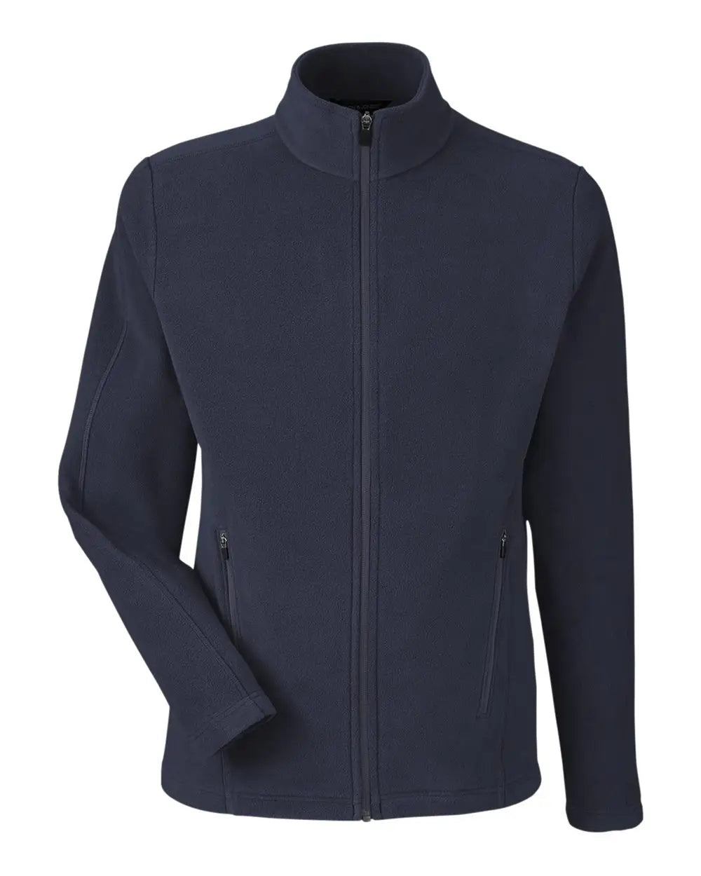 Devon & Jones Dg730 Men’s Crownlux Performanceâ Fleece Full-zip Jacket - Navy