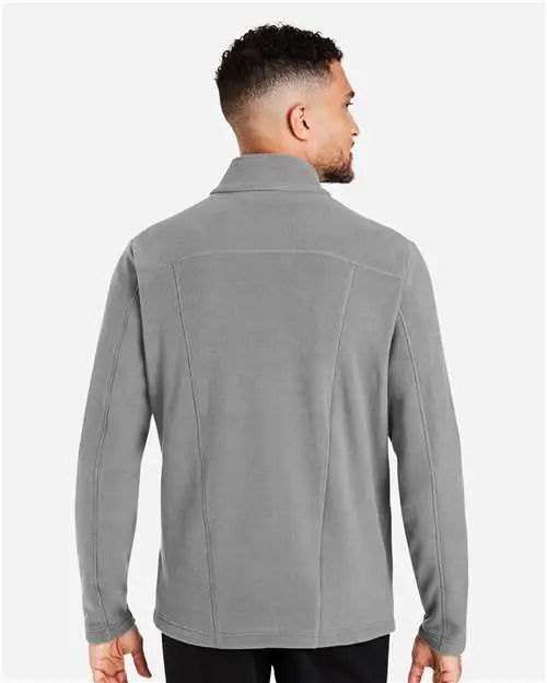 Devon & Jones Dg730 Men’s Crownlux Performanceâ Fleece Full-zip Jacket - Graphite