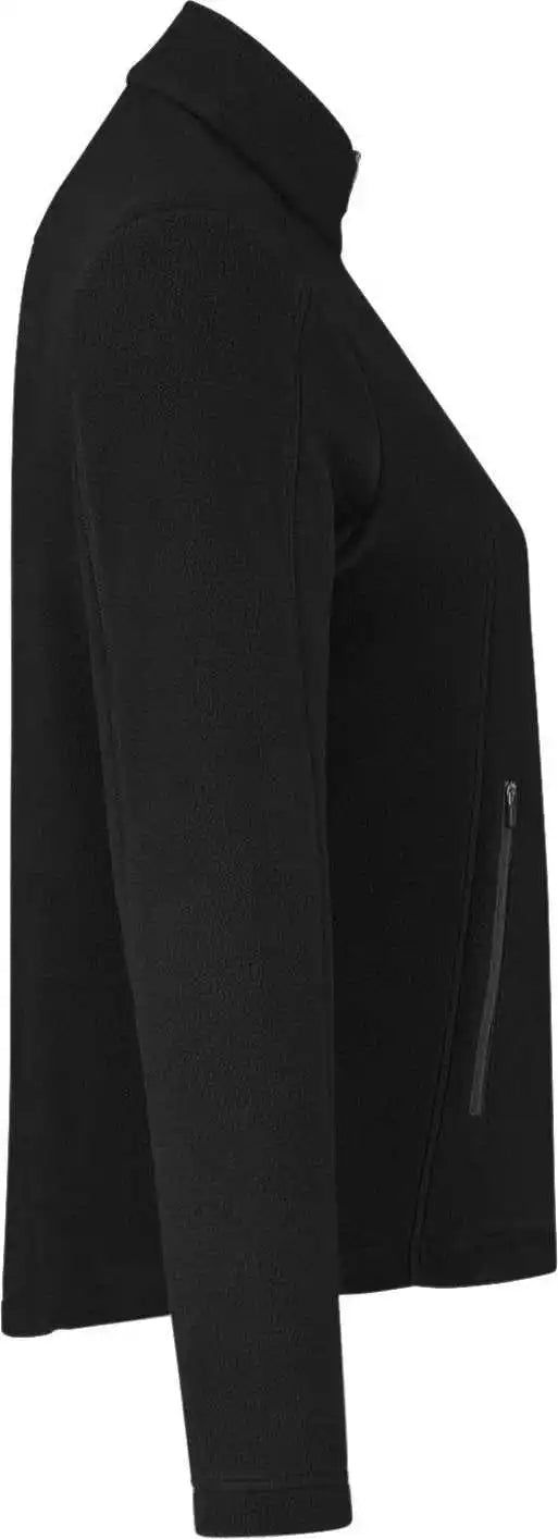 Devon & Jones Dg730w Ladies’ Crownlux Performance Fleece Full-zip - Black