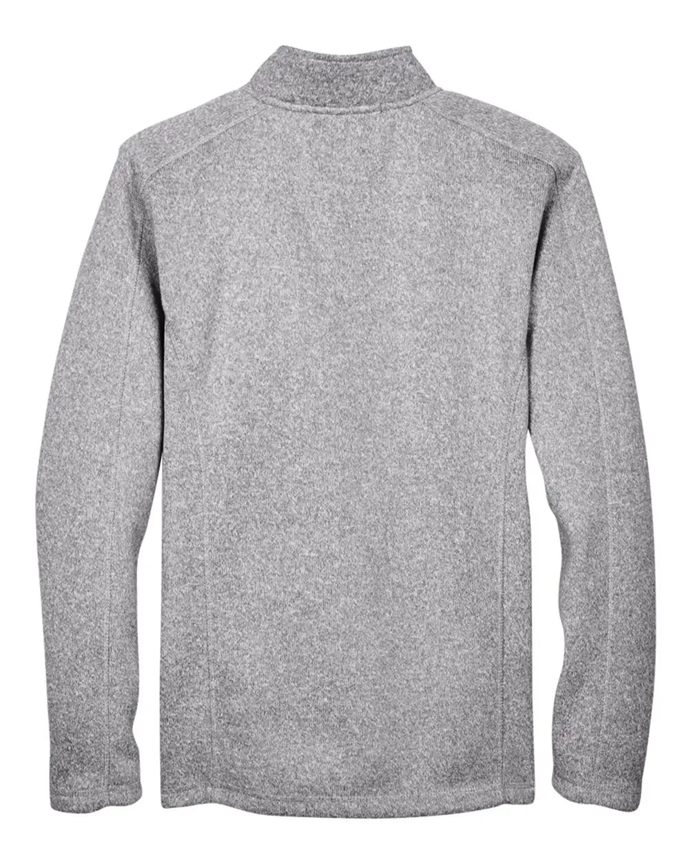 Devon & Jones Dg793 Men's Bristol Full-zip Sweater Fleece Jacket - Grey Heather