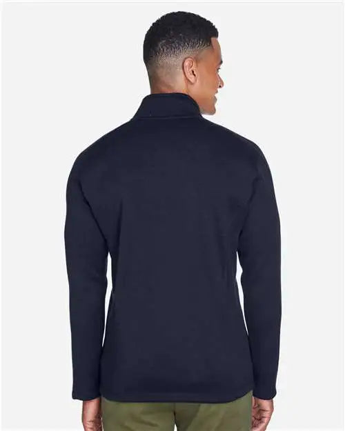 Devon & Jones Dg793 Men's Bristol Full-zip Sweater Fleece Jacket - Navy