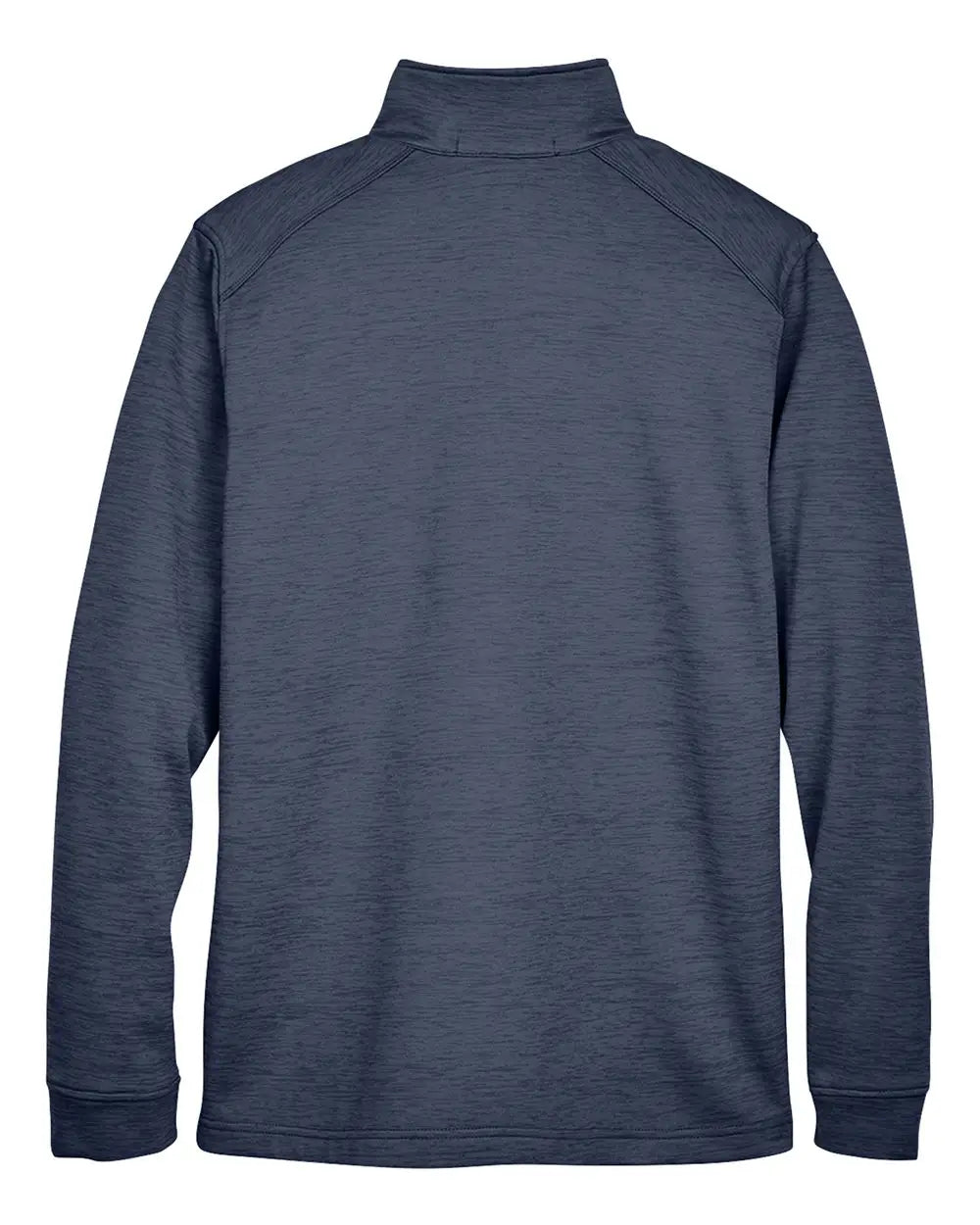 Devon & Jones Dg798 Men’s Newbury Mãlange Fleece Quarter-zip Pullover - Navy Heather