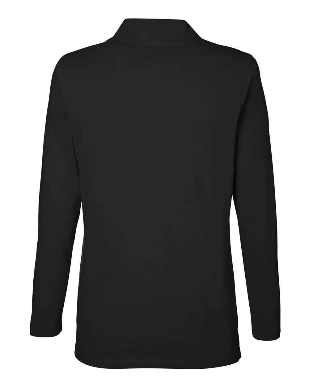 Devon & Jones Dp121w Women’s Raleigh Shawl Collar Knit Top - Black