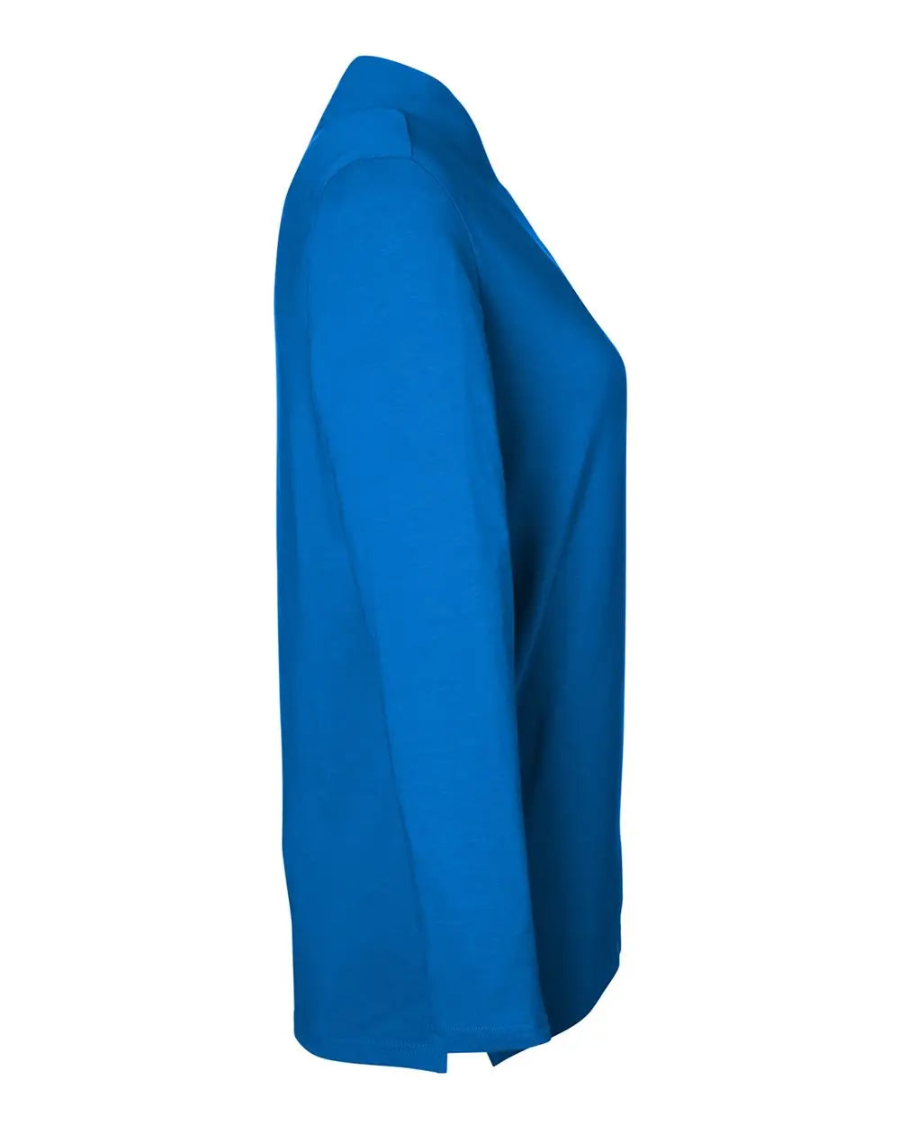 Devon & Jones Dp121w Women’s Raleigh Shawl Collar Knit Top - French Blue