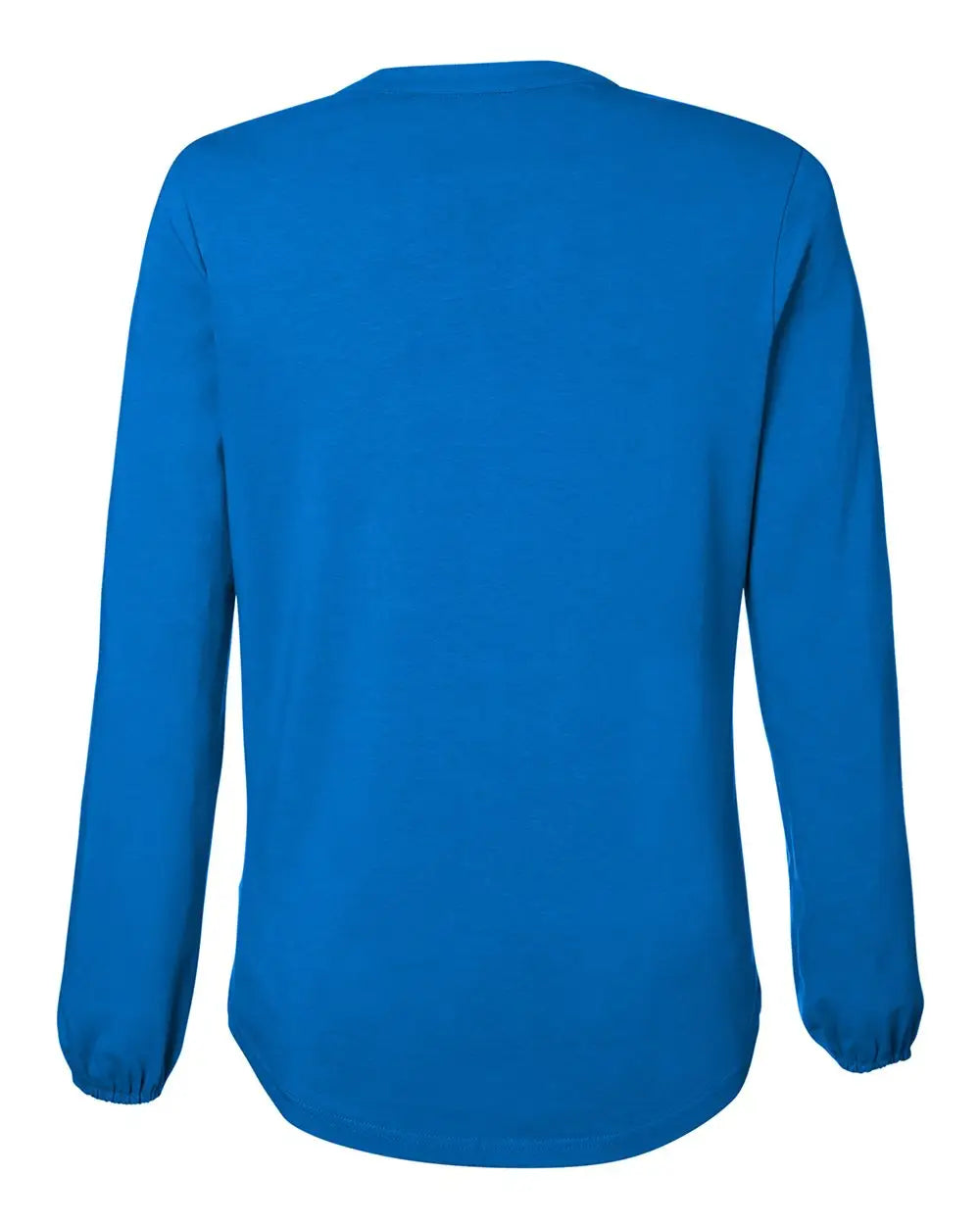 Devon & Jones Dp122w Women's Raleigh Half-placket Knit Top - French Blue - French Blue / Xs