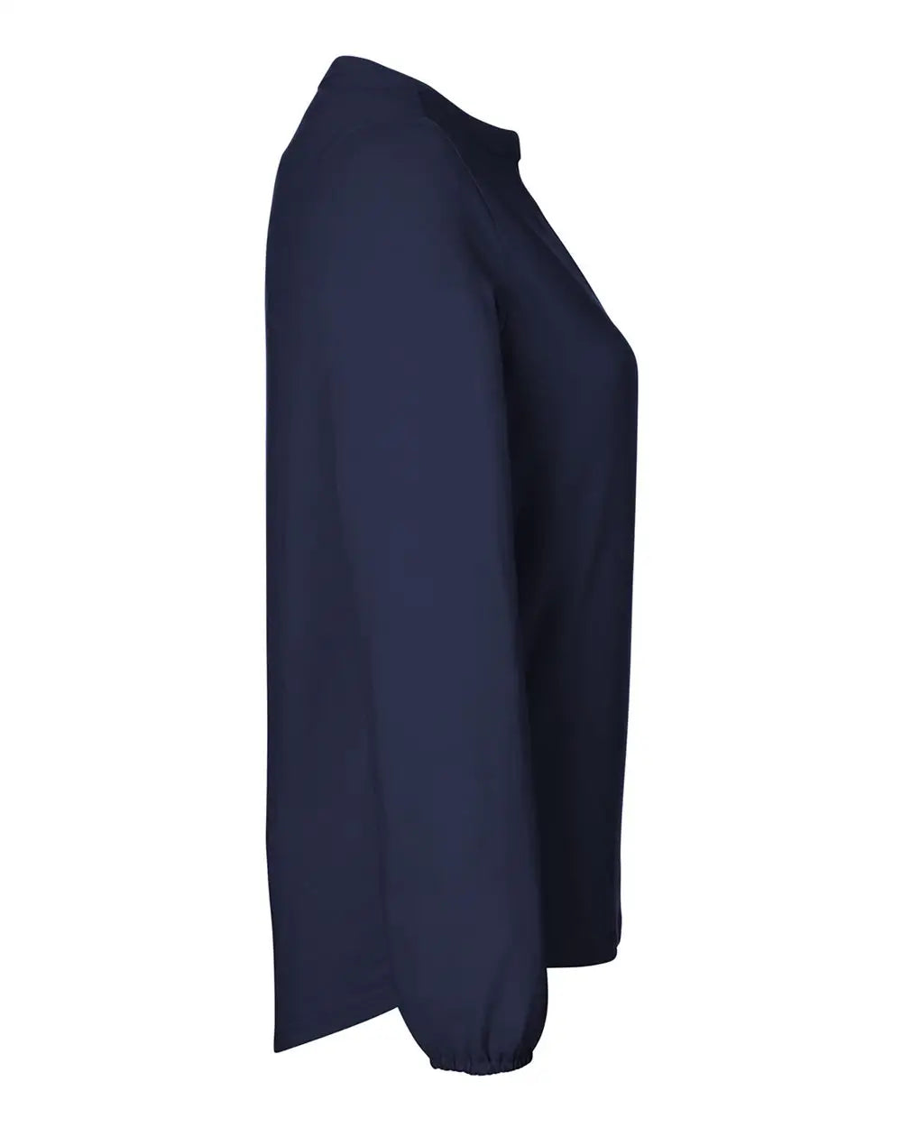 Devon & Jones Dp122w Women's Raleigh Half-placket Knit Top - Navy - Navy / Xs