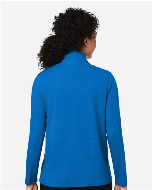 Devon & Jones Dp125w Women’s Raleigh Stretch Cardigan - French Blue