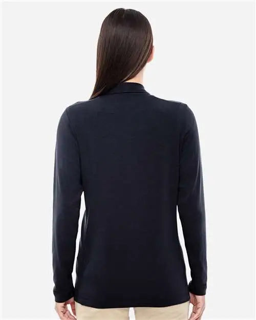 Devon & Jones Dp462w Women’s Perfect Fitâ„¢ Shawl Collar Cardigan - Black