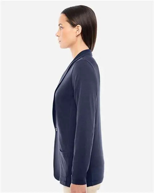 Devon & Jones Dp462w Women’s Perfect Fitâ„¢ Shawl Collar Cardigan - Navy
