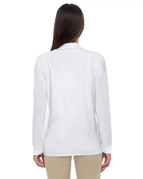 Devon & Jones Dp462w Women’s Perfect Fitâ„¢ Shawl Collar Cardigan - White