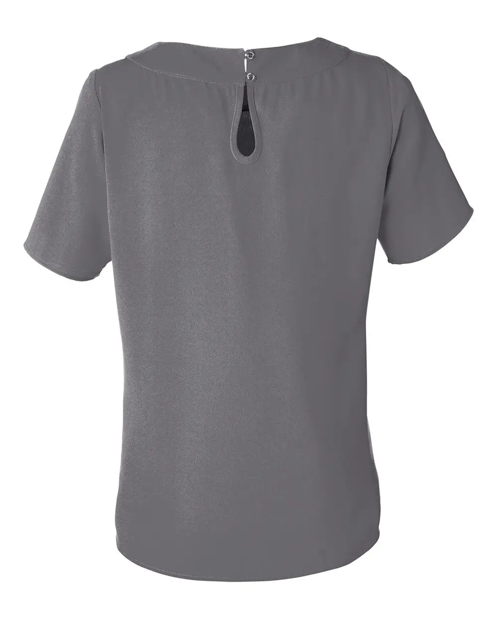 Devon & Jones Dp613w Women’s Perfect Fitâ„¢ Boat Neck Blouse - Graphite