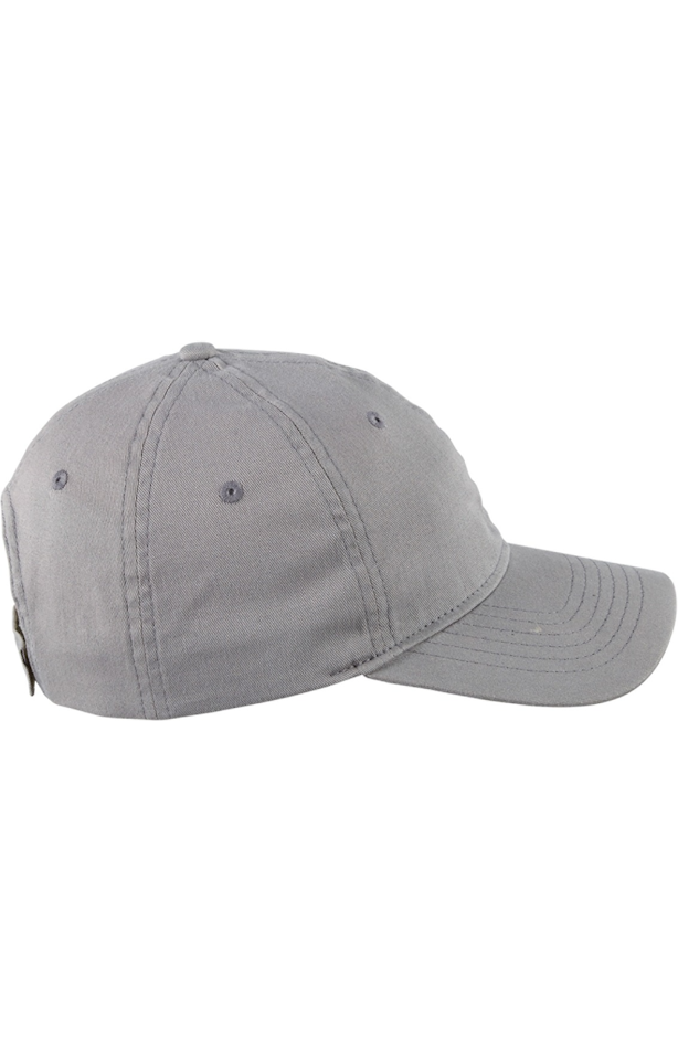 Big Accessories BX880 Six-Panel Twill Cap - Dark Grey