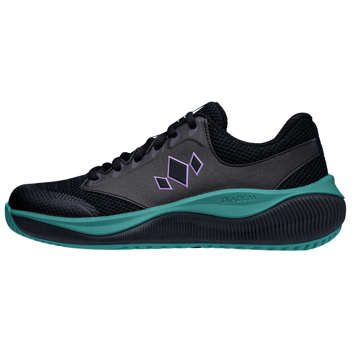 Diadem Court Flo - Black/teal / m 3.5 / w 5.0