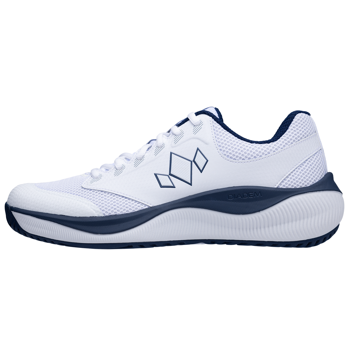 Diadem Court Flo - White/navy / m 6.0 / w 7.5