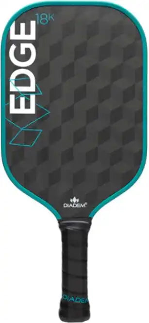 Diadem Edge 18k Pickleball Paddle - Black Teal - out of Stock