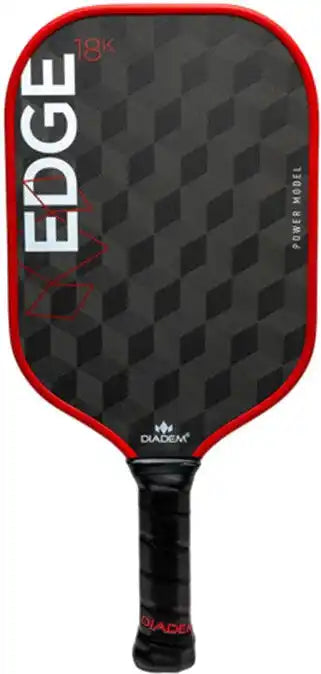 Diadem Edge 18k Power Pickleball Paddle - Black Red