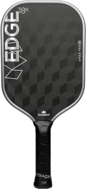 Diadem Edge 18k Speed Pro Pickleball Paddle - Black Silver