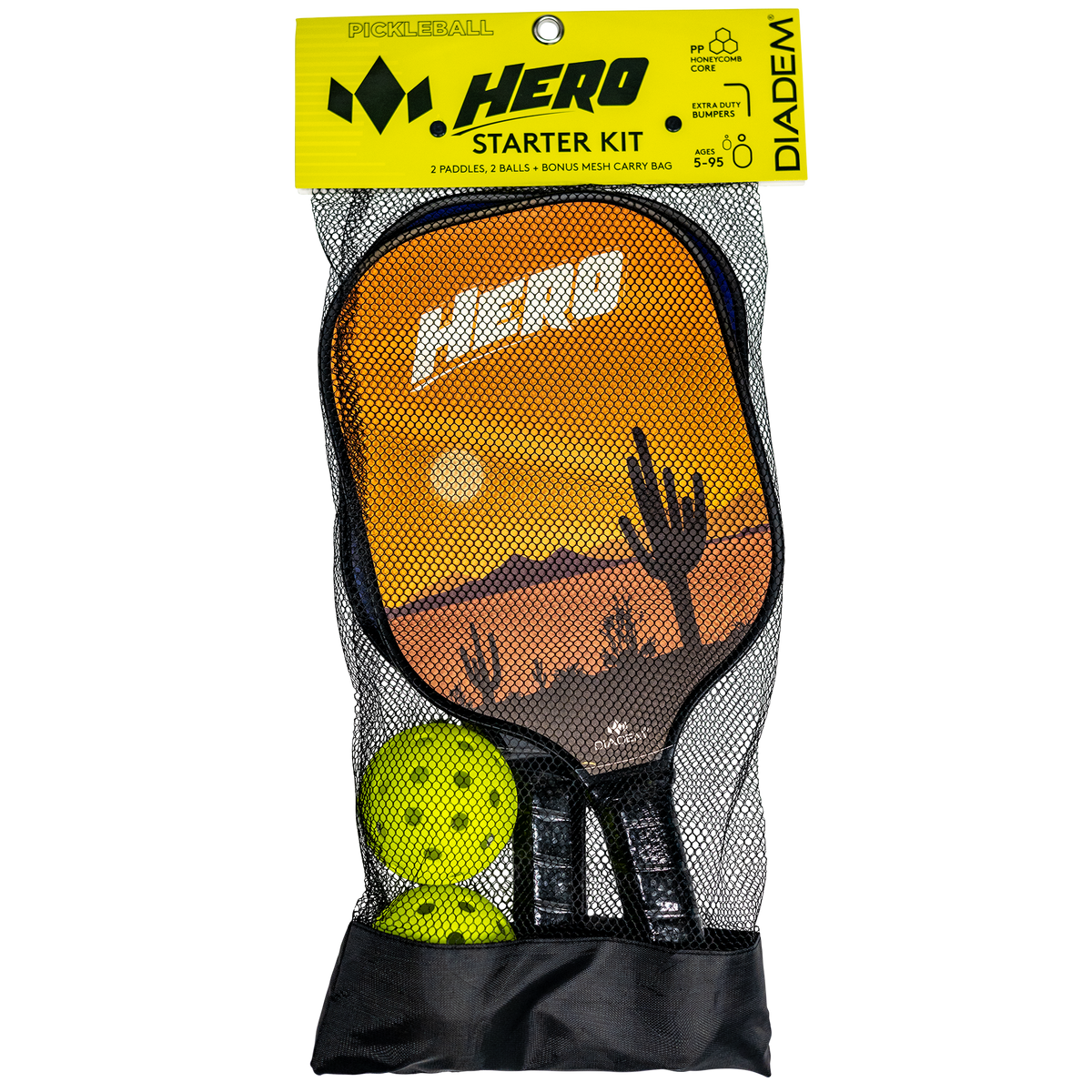 Diadem Hero Starter Kit Pickleball Paddles