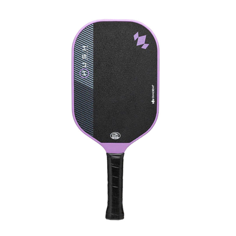 Diadem Hush Pickleball Paddle (black) - Pur / Os